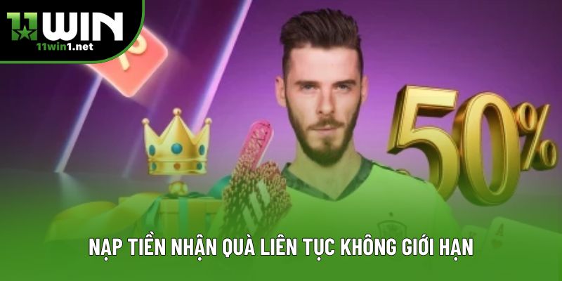 Nạp tiền nhận quà liên tục không giới hạn Nạp tiền nhận quà liên tục không giới hạn