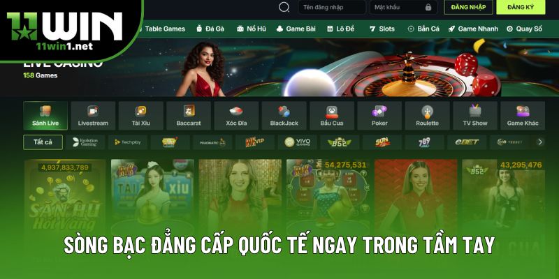 Sòng bạc đẳng cấp quốc tế ngay trong tầm tay Sòng bạc đẳng cấp quốc tế ngay trong tầm tay